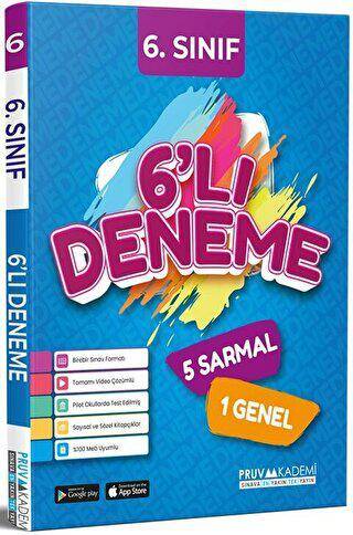 6. Sınıf Tüm Dersler 6`lı Deneme - 1