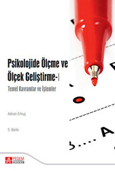 Psikolojide Ölçme ve Ölçek Geliştirme - 1 - 1