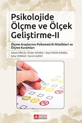 Psikolojide Ölçme ve Ölçek Geliştirme - 2 - 1