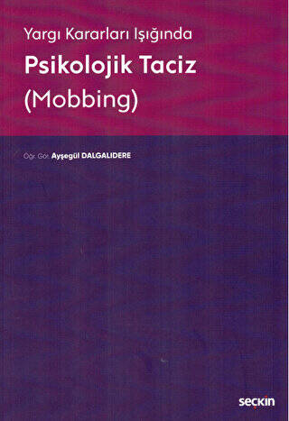 Psikolojik Taciz Mobbing - 1