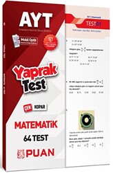 Puan Yayınları 2022 AYT Matematik Yaprak Test - 1