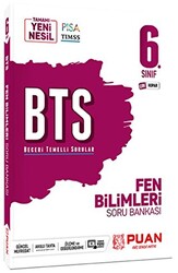 Puan Yayınları 6. Sınıf Fen Bilimleri BTS Beceri Temelli Soru Bankası - 1