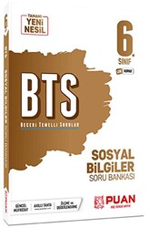 Puan Yayınları 6. Sınıf Sosyal Bilgiler BTS Beceri Temelli Soru Bankası - 1