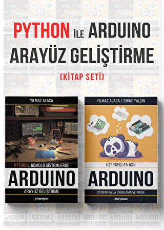 Python ile Arduino için Arayüz Geliştirme Seti 2 Kitap - 1