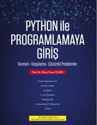 Python ile Programlamaya Giriş - 1