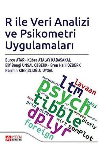 R ile Veri Analizi ve Psikometri Uygulamaları - 1