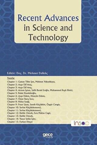 Recent Advances in Science and Technology - 1
