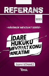 Referans İdare Hukuku Mevzuat Konu Anlatımı - 1