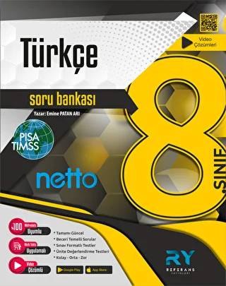 Netto LGS 8. Sınıf Türkçe Soru Bankası 17 Deneme İlaveli - 1