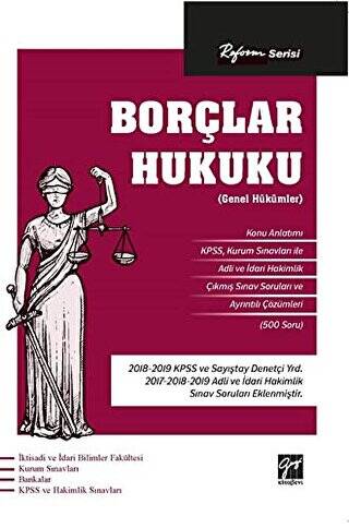 Reform Serisi Borçlar Hukuku - 1