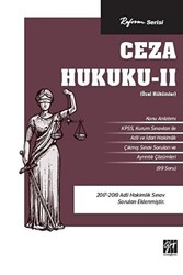 Reform Serisi Ceza Hukuku - 2 Özel Hükümler - Gazi Kitabevi