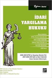 Reform Serisi İdari Yargılama Hukuku - Gazi Kitabevi