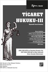 Reform Serisi Ticaret Hukuku - 3 - Gazi Kitabevi