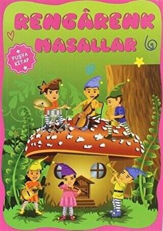 Rengarenk Masallar - Fuşya Kitap - 1