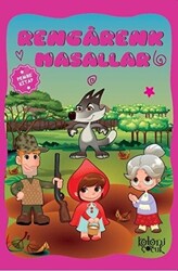 Rengarenk Masallar - Pembe Kitap - 1