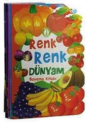 Renk Renk Dünyam Boyama Kitabı Seti 5 Kitap - 1