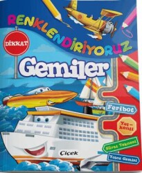 Renklendiriyoruz Gemiler - 1