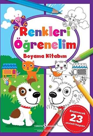 Renkleri Öğrenelim Boyama Kitabım - 1