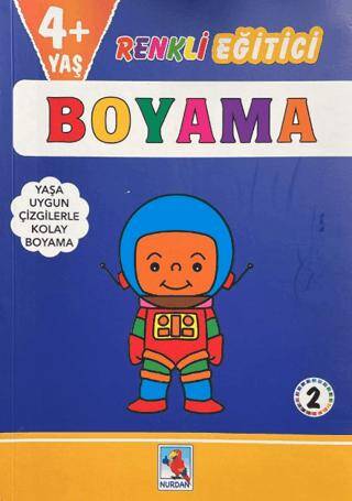 Renkli Eğitici Boyama - 2 4+ Yaş - 1