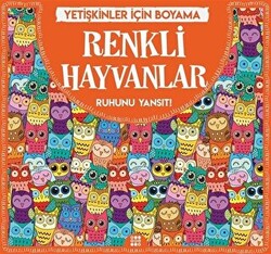 Renkli Hayvanlar - Yetişkinler İçin Boyama - 1