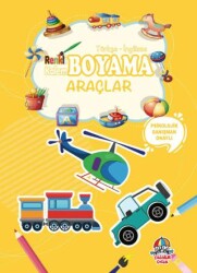 Renkli Kalem Boyama - Araçlar - Yağmur Çocuk