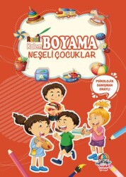 Renkli Kalem Boyama - Neşeli Çocuklar - Yağmur Çocuk