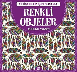 Renkli Objeler - Yetişkinler İçin Boyama - 1