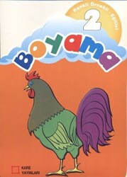 Renkli Örnekli Eğitici Boyama 2 - Kare Yayınları