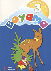 Renkli Örnekli Eğitici Boyama 3 - Kare Yayınları