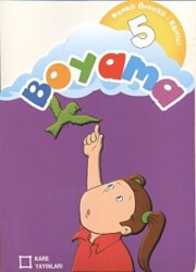 Renkli Örnekli Eğitici Boyama 5 - Kare Yayınları