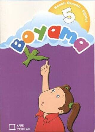 Renkli Örnekli Eğitici Boyama 5 - 1