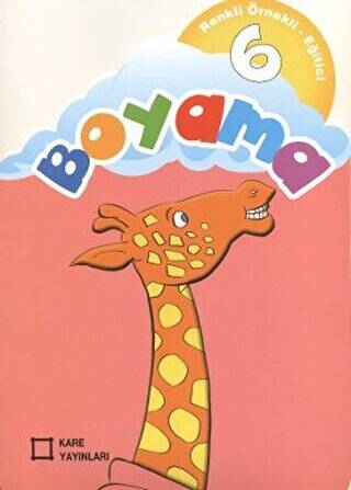 Renkli Örnekli Eğitici Boyama 6 - 1