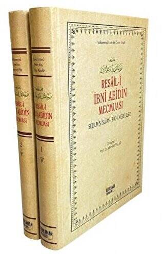 Resaili İbni Abidin Mecmuası 2 Kitap Takım - 1