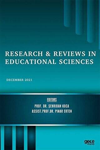 Research and Reviews in Educational Sciences - December 2021 - 1