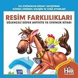 Resim Farklılıkları - Eğlenceli Süper Aktivite ve Etkinlik Kitabı - 1