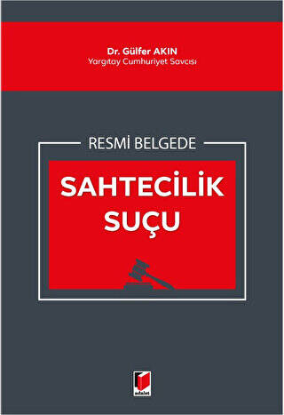 Resmi Belgede Sahtecilik Suçu - 1