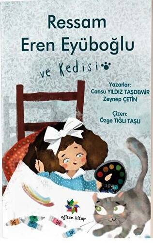 Ressam Eren Eyüboğlu ve Kedisi - 1