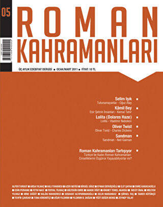 Roman Kahramanları Sayı: 5 Ocak-Mart 2011 - 1