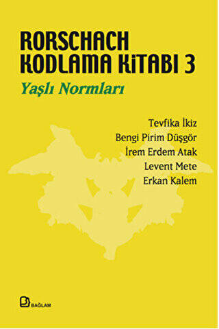 Rorschach Kodlama Kitabı 3 - Yaşlı Normları - 1