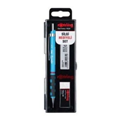 Rotring Tikky Min Silgi 3`lü Okul Seti 0.7 Açık Mavi - Rotring