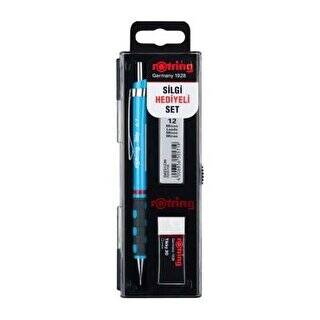 Rotring Tikky Min Silgi 3`lü Okul Seti 0.7 Açık Mavi - 1