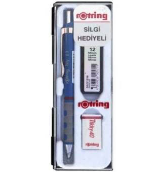 Rotring Tikky Min Silgi 3Lü Okul Seti 0.7 Mavi - 1