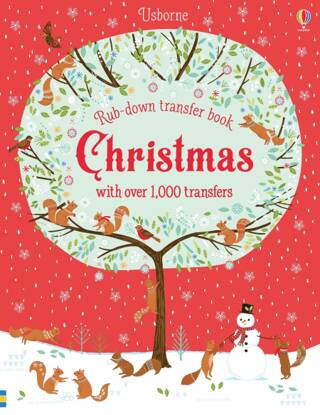 Rub Down Transfer Books: Christmas - 1