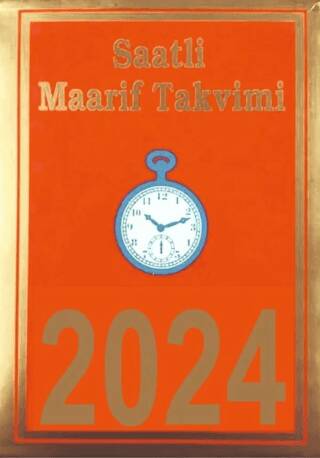 Saatli Maarif Takvimi Büyük Boy 2025 - 1