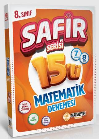Safir 8. Sınıf Matematik Branş Deneme 15`li - 1