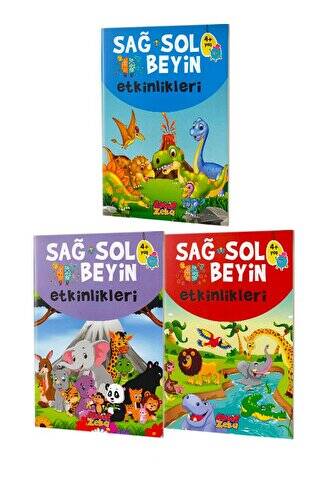 Sağ ve Sol Beyin Etkinlikleri Seti 4+Yaş - 1