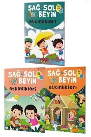 Sağ ve Sol Beyin Etkinlikleri Seti 5+Yaş - 1