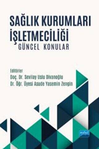 Sağlık Kurumları İşletmeciliği - 1