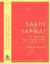 Sakın Yapma! - Sayo Kitabevi