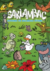 Saklambaç Boyama ve Bulmaca Kitabı - EDAM
